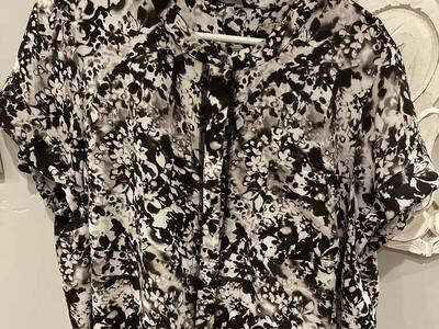 Simply Vera Light Flow Shirt, Size 1x