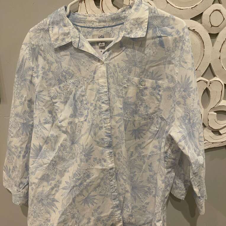 Croft& Barrow Size Size 2X Button-Down Shirt