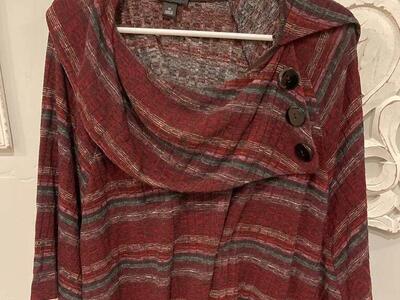 Short Sleeve Size 1X Flowy Shirt