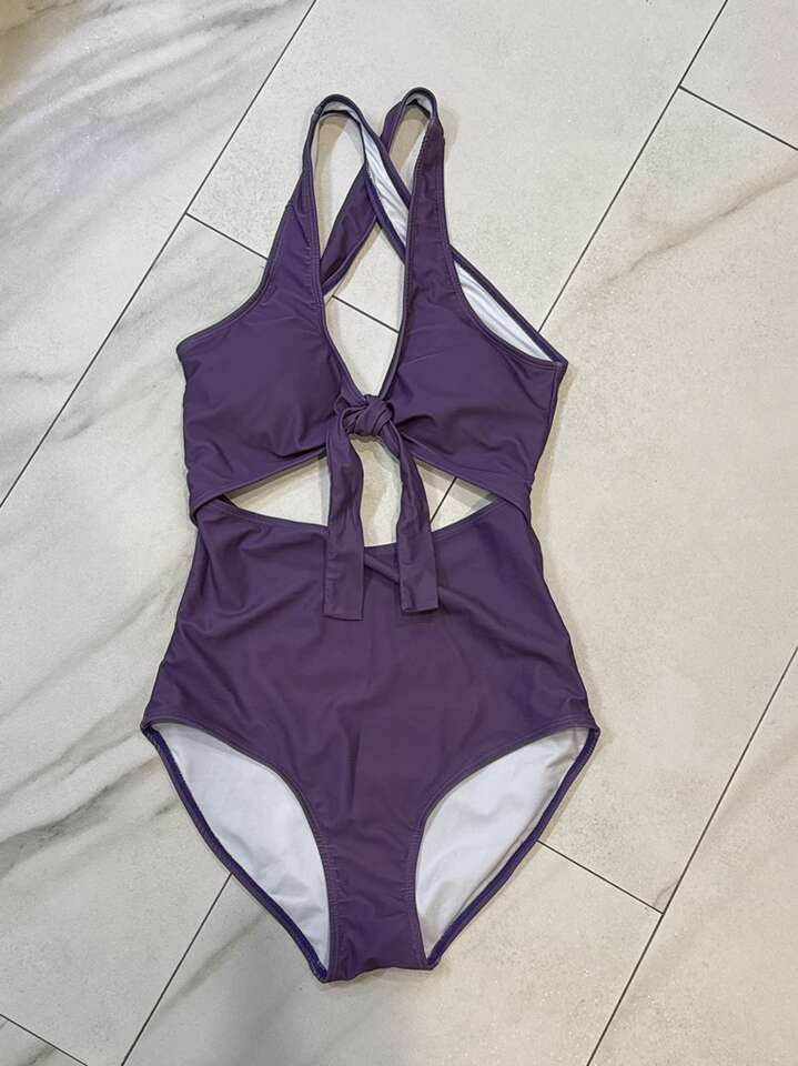 Size, Small Pines And Palm Swimming Suit