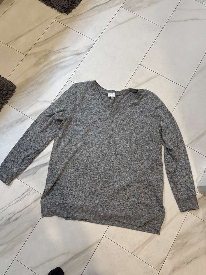 Lucky Brand Size XXL Heather Gray Sweater