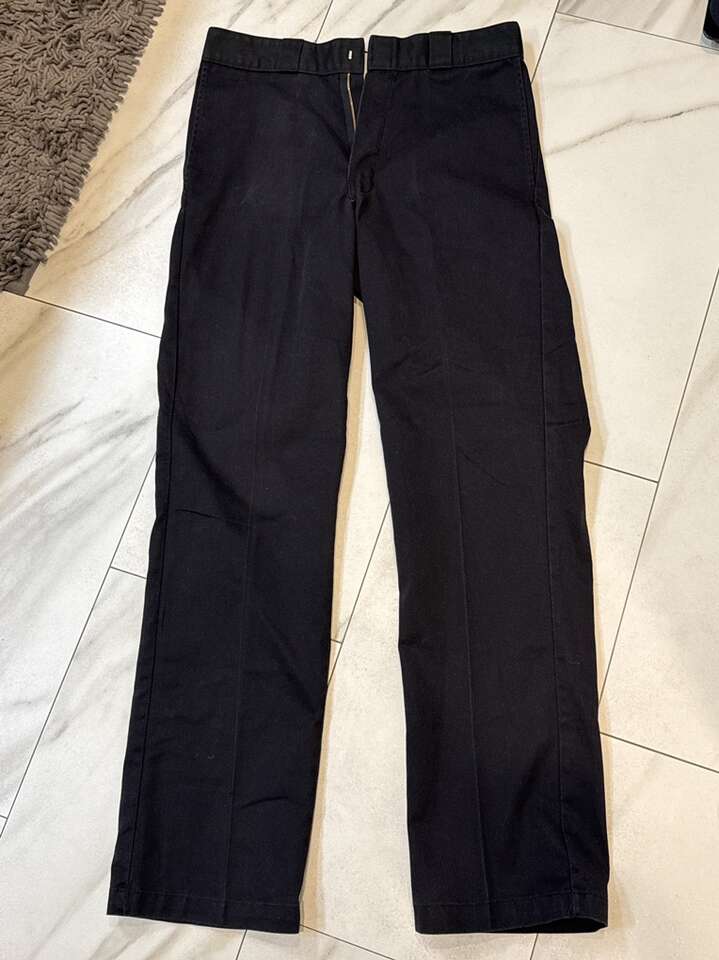 Dickies 874 Original Fits Size 32X33 Black Pants.