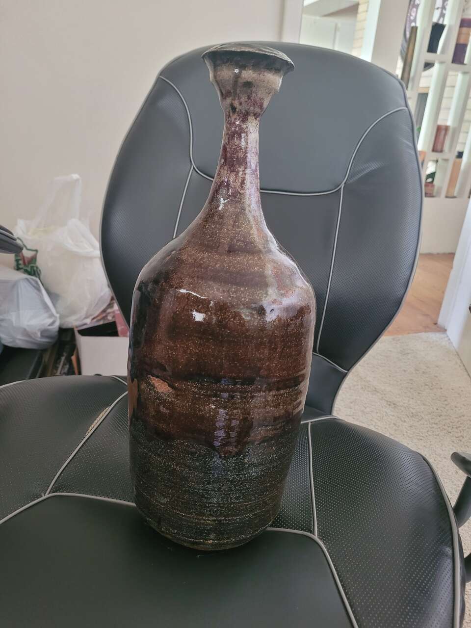 Ted Ferguson Original decorative ceramic pots.