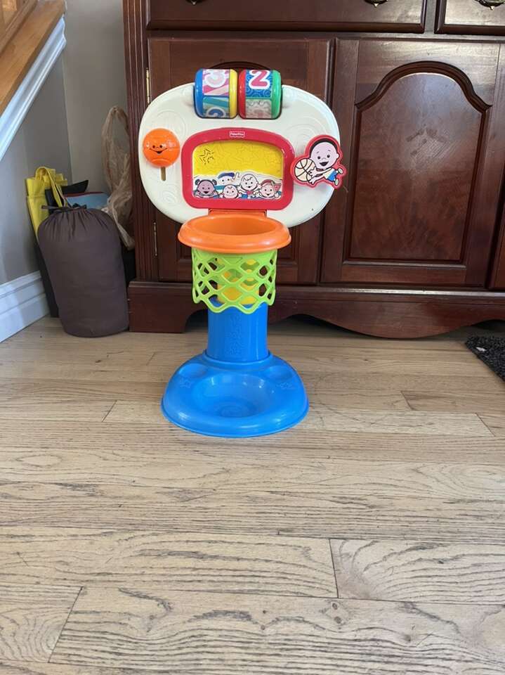 Fisher Price Toddler Basketball Hoop