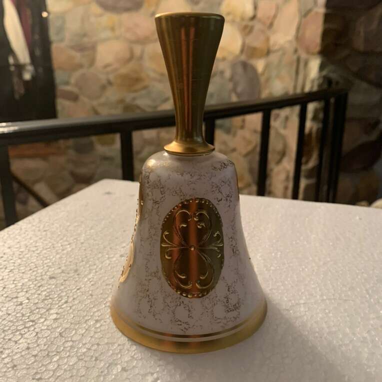 Vintage 1950 Crystal Bell