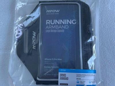 Running Arm Band Cell Phone Holder . Brand New
