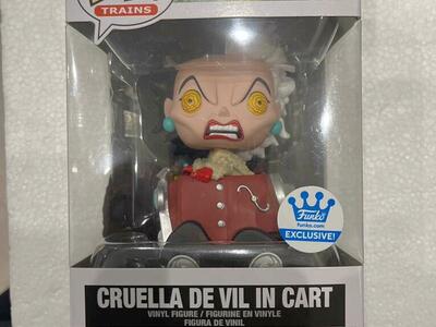 Funko Pop Disney Cruella De Vil In Cart