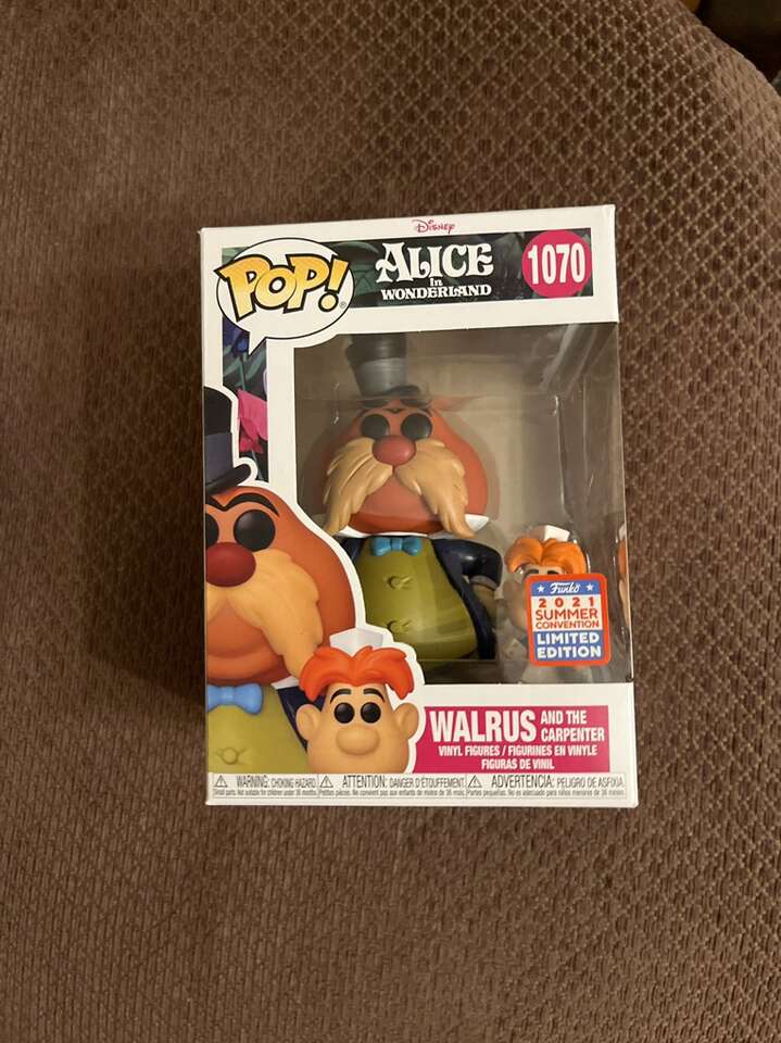 Pop Walrus From Alice In Winderland