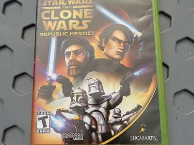 Xbox 360 Game Star Wars The Clone Wars
