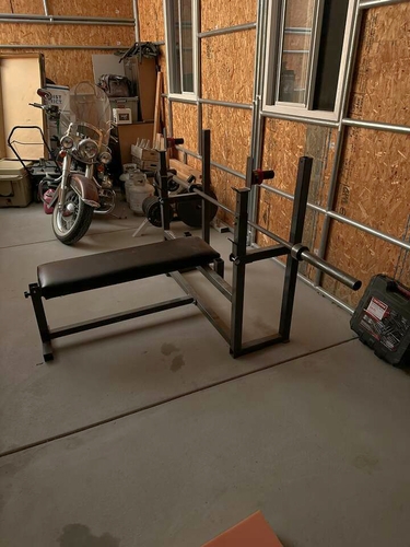 Weight Bench Shoulder Press Fitness Equipment ksl