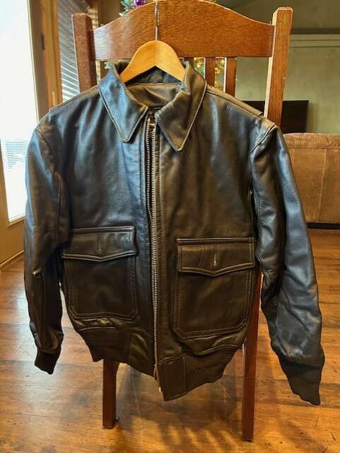 Women's Leather Flight Jacket