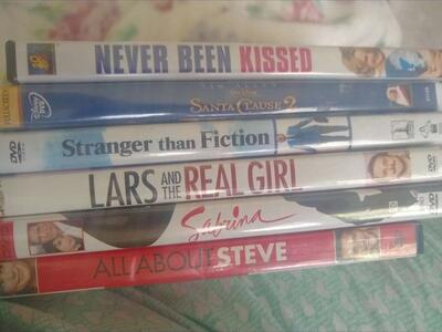 6 regular format DVDS