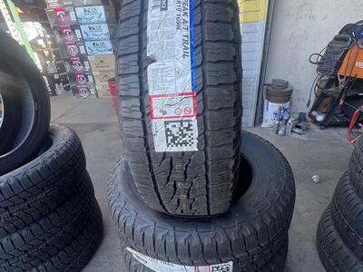 SET OF 255/60R9 FALKEN TRAIL A/T WITH 55.000 MILES WARRANTY AWESOME DEAL