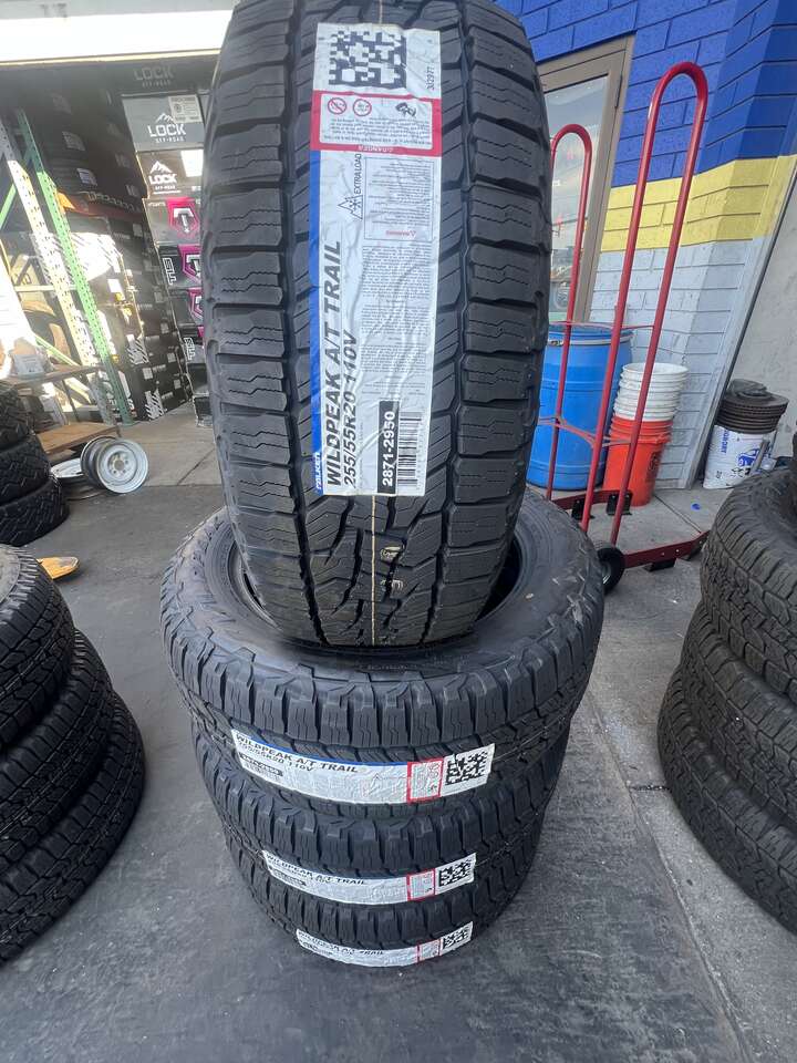 SET OF 255/55R20 FALKEN TRAIL A/T WITH 55.000 MILES WARRANTY AWESOME DEAL