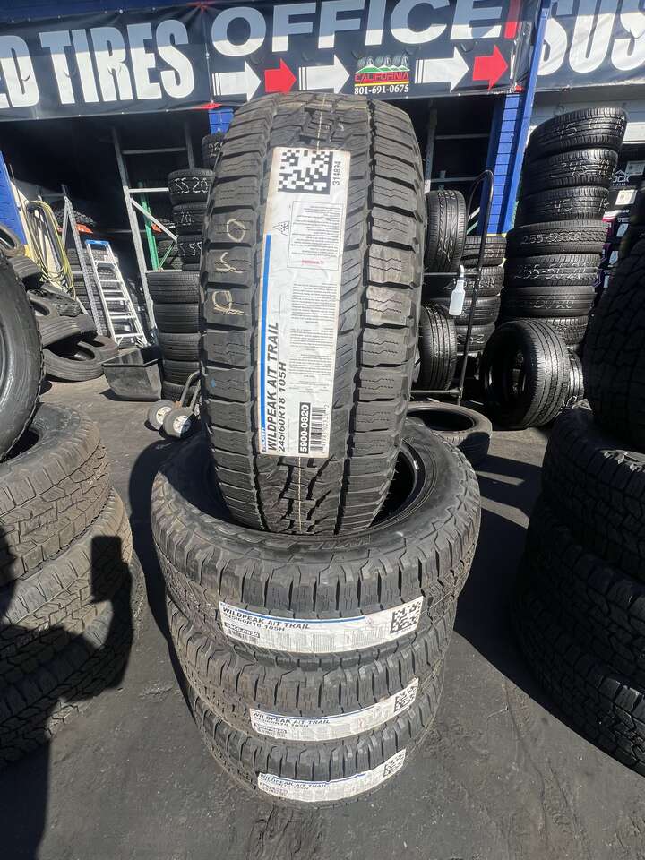 SET OF 245/60R18 FALKEN TRAIL A/T WITH 55.000 MILES WARRANTY AWESOME DEAL