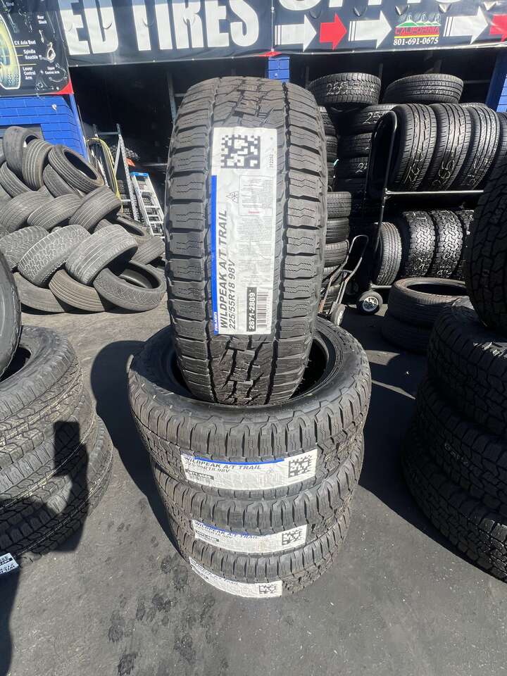 SET OF 225/55R18 FALKEN TRAIL A/T WITH 55.000 MILES WARRANTY AWESOME DEAL