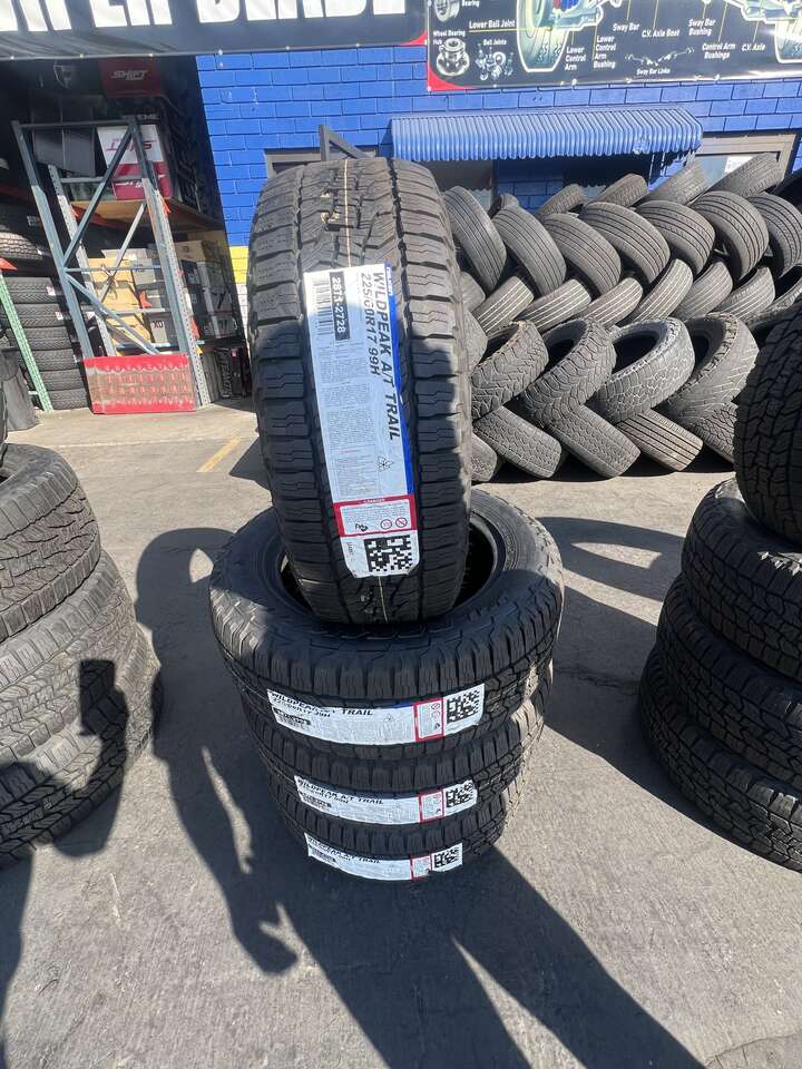 SET OF 225/60R17 FALKEN TRAIL A/T WITH 55.000 MILES WARRANTY AWESOME DEAL