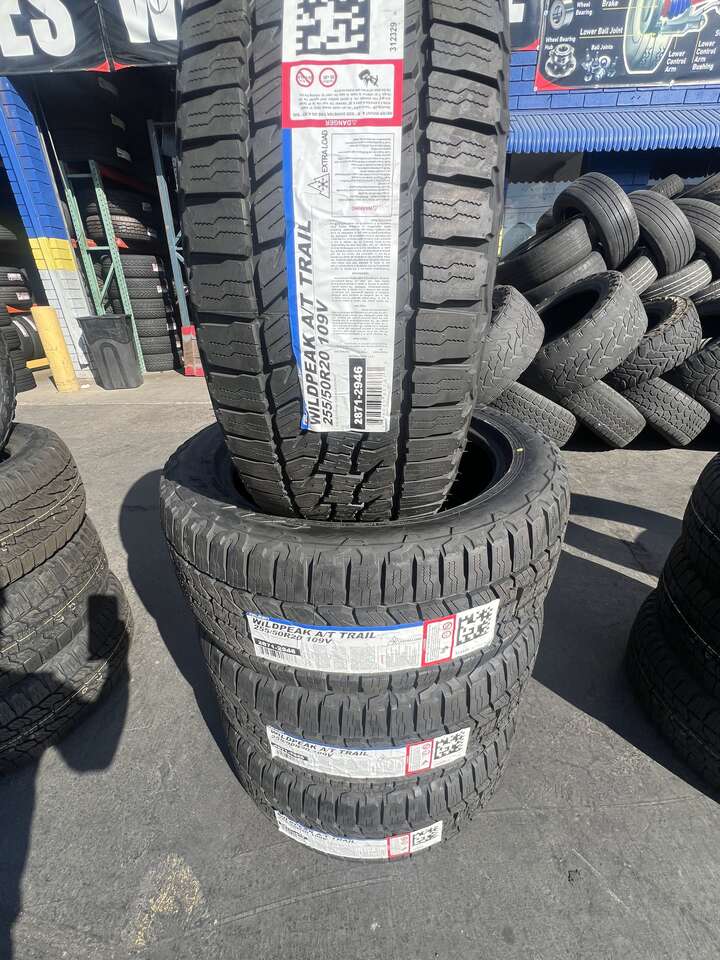 SET OF 255/50R20 FALKEN TRAIL A/T WITH 55.000 MILES WARRANTY AWESOME DEAL