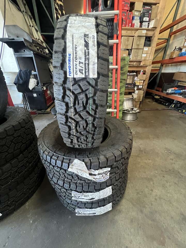 SET OF LT30X9.50R15 TOYO OPEN COUNTRY A/T LOAD RANGE C 6PLY ,WITH 55.000 MILES WARRANTY AWESOME DEAL