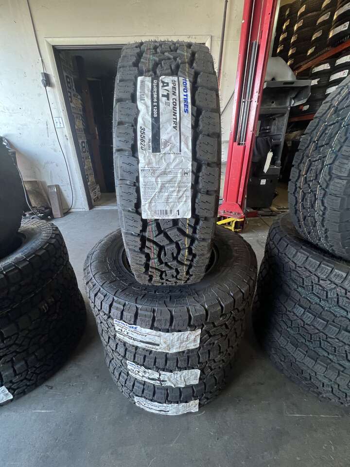 SET OF LT245/75R16 TOYO OPEN COUNTRY A/T LOAD RANGE E 10PLY ,WITH 55.000 MILES WARRANTY AWESOME DEAL