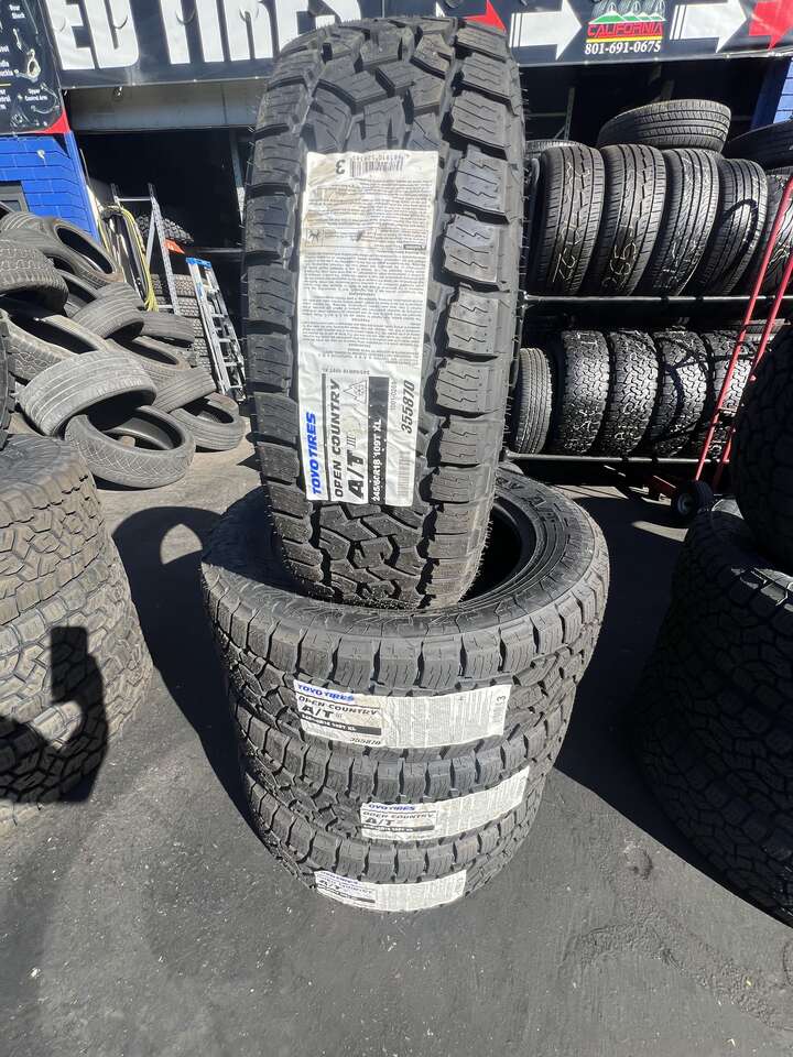 SET OF P245/60R18 TOYO OPEN COUNTRY A/T LOAD RANGE E 10PLY ,WITH 55.000 MILES WARRANTY AWESOME DEAL