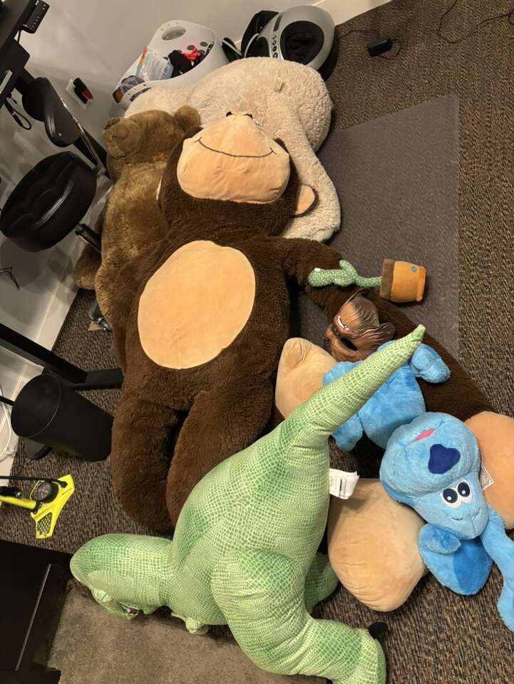 Sutffed Animal Huge R2D2 Dinosaur Teddy Bear