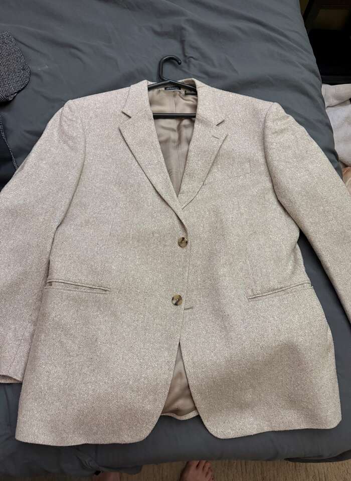 Mens Silk Sports Coat