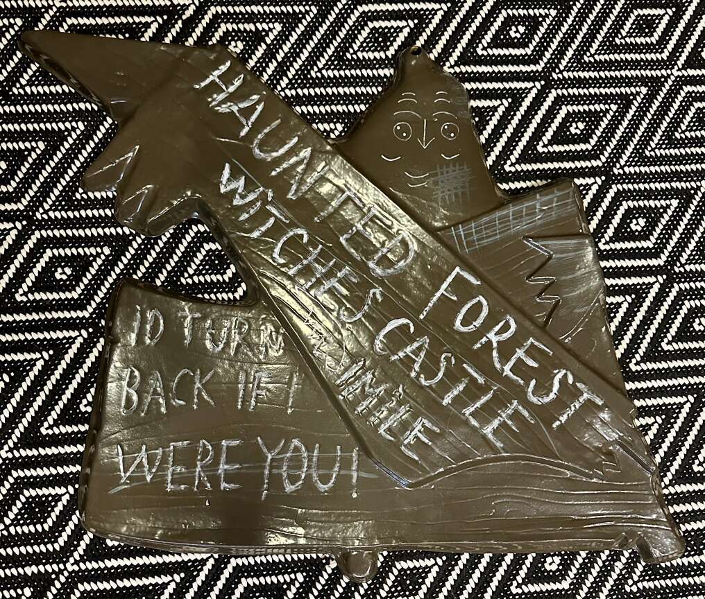 Beware Sign Monster Halloween Wizard of Oz