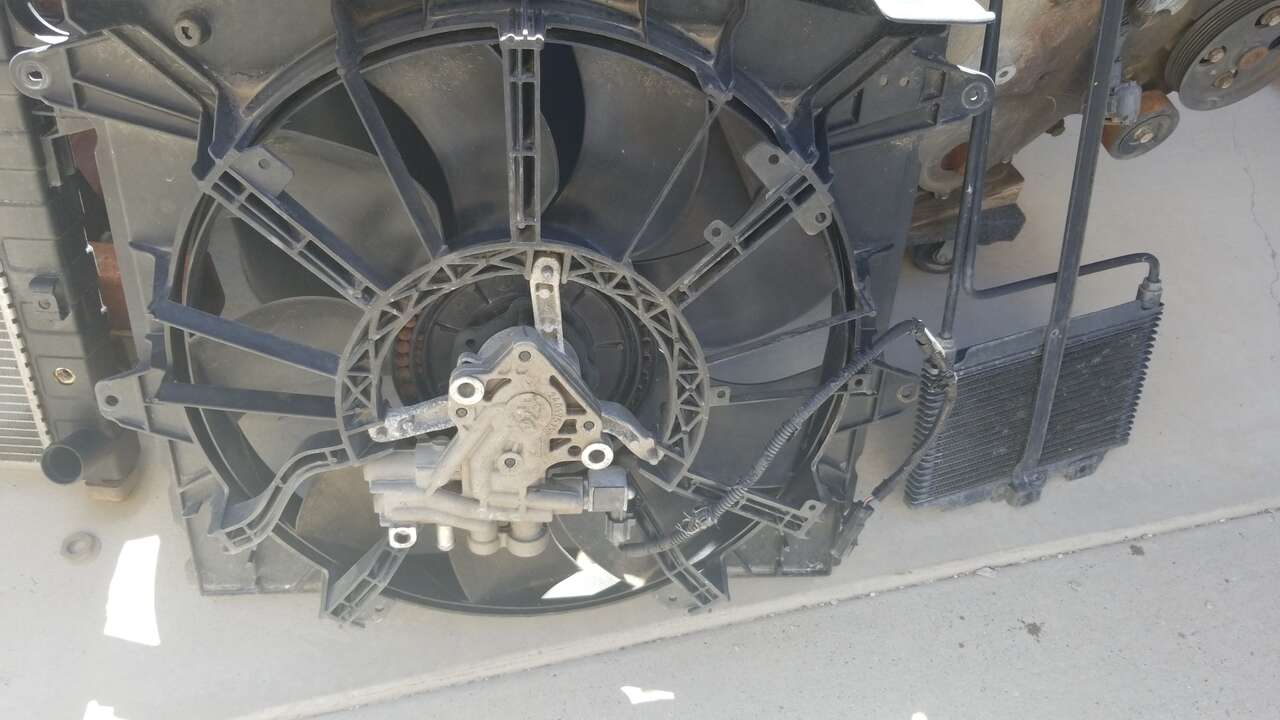 Jeep Grand Cherokee Laredo WJ Transmission cooler set up