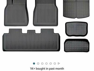 Tesla Model Y Waterproof Mats
