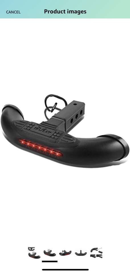 Bump step/ Bumpstep Not Weather tech. Bully Bar