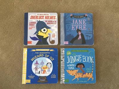 Four BabyLit Board Books, Set 1 (small)