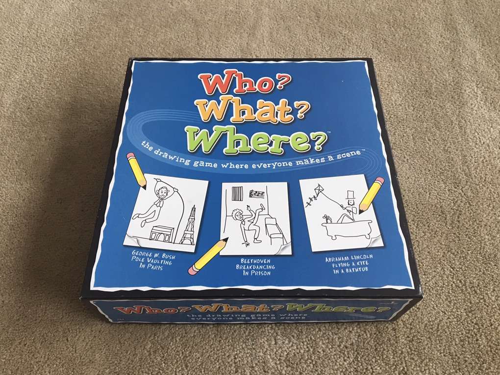 COMPLETE Who? What? Where? Game