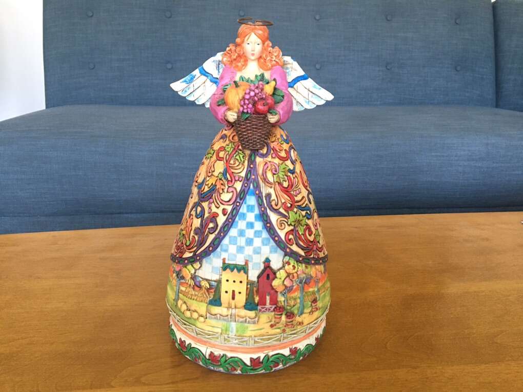 Jim Shore "Bountiful Angel" figure