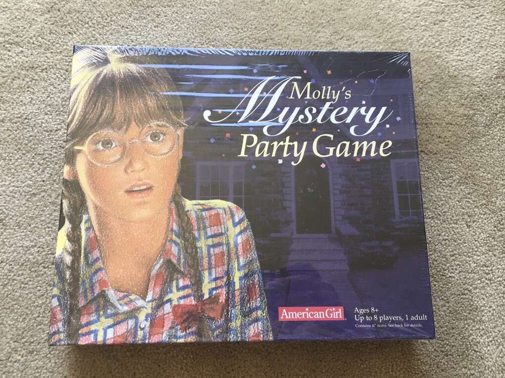 NEW American Girl Molly's Mystery Party Game