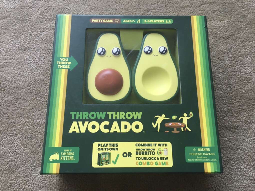 NEW Throw Throw Avocado Game