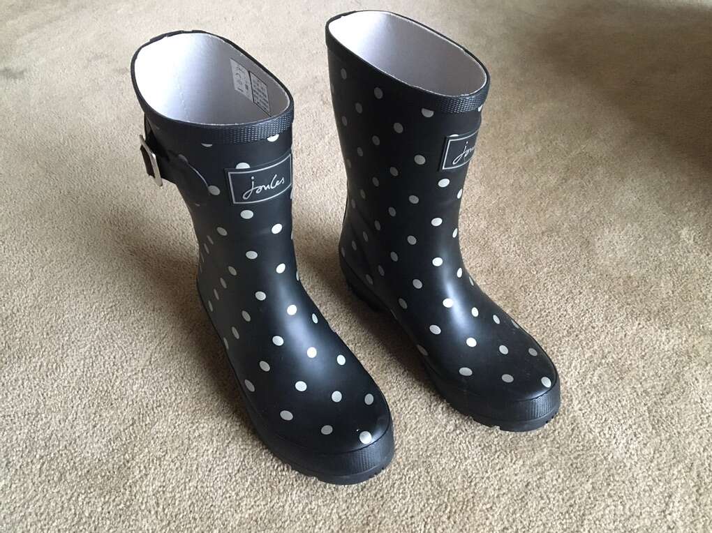 Joules Molly Mid Height Rain Boots, Women's 7