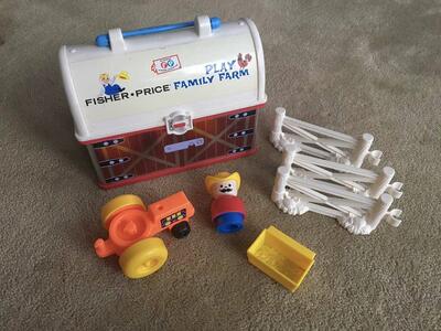 Fisher-Price Chunky Little People Farm Lunchbox Set