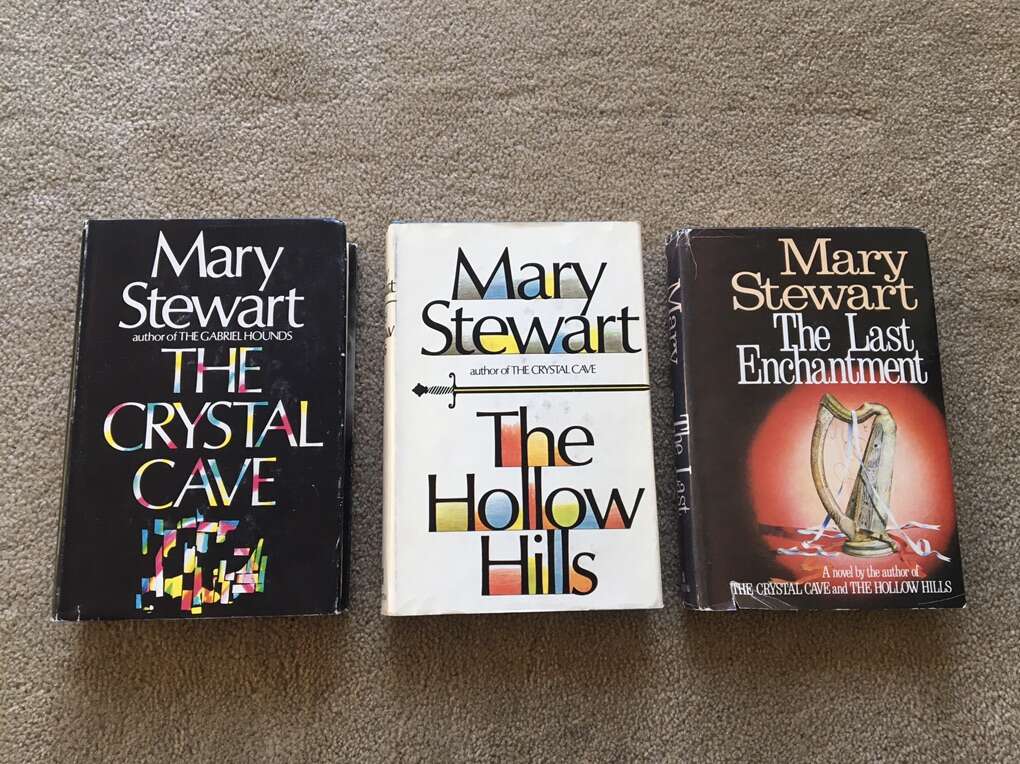 Vintage Mary Stewart Merlin Trilogy