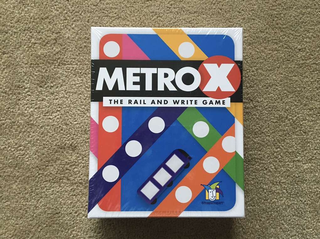 NEW Metro X: The Rail and Write Game
