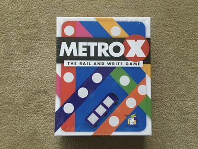 NEW Metro X: The Rail and Write Game