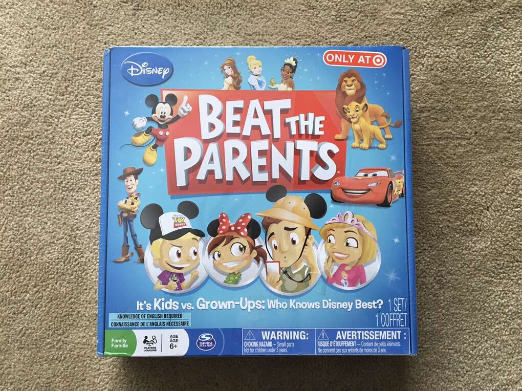 NEW Beat the Parents Game: Disney Edition