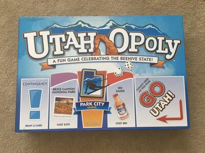 NEW Utah-opoly Board Game