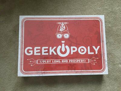 NEW Geekopoly Board Game