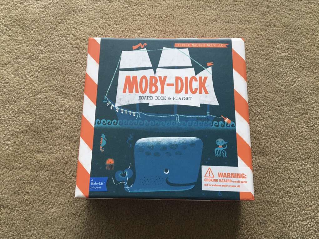 BabyLit Moby Dick Book and Playset