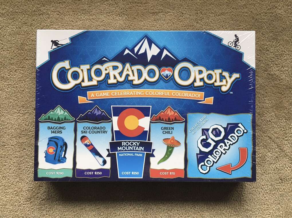NEW Colorado-opoly Board Game