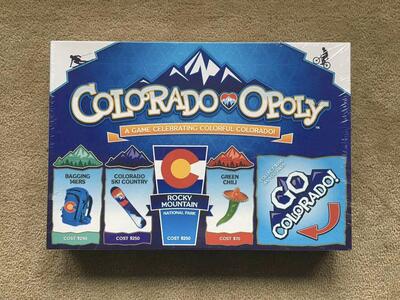 NEW Colorado-opoly Board Game