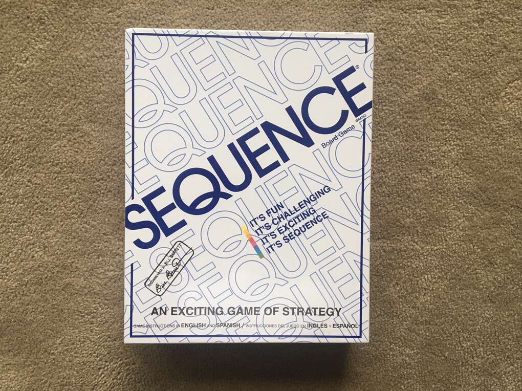 NEW Vintage Sequence Board Game