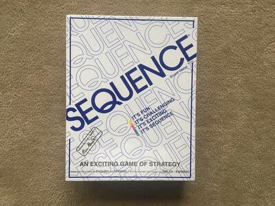 NEW Vintage Sequence Board Game