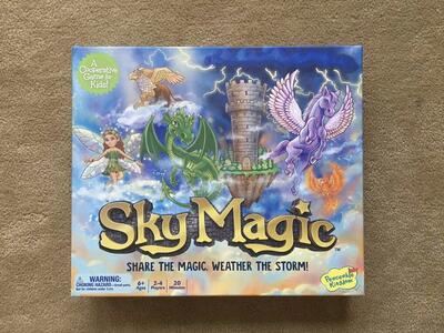 COMPLETE Sky Magic Board Game